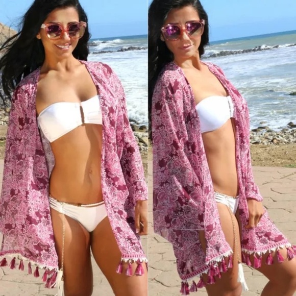 California Girl Kimono NWT - Picture 3 of 6